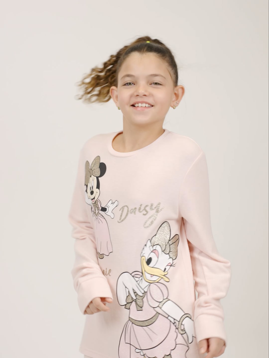 סט פיג’מה ארוכה דקה MINNIE