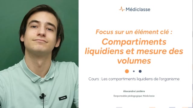 Focus - Compartiments liquidiens et mesure des volumes