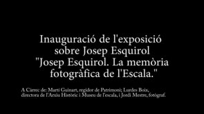 Conferència: Josep Esquirol. La memòria fotogràfica de l'Escala.