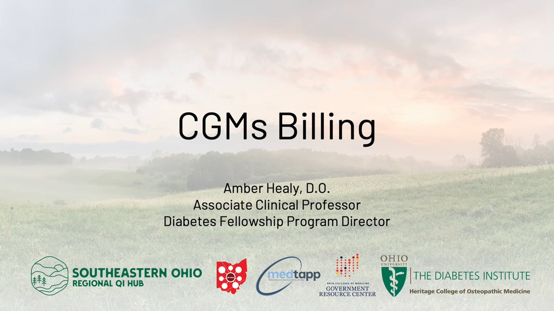 CGM Billing
