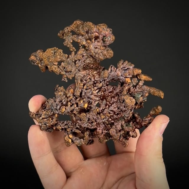 Crystallized Copper with Cuprite (2021 find)