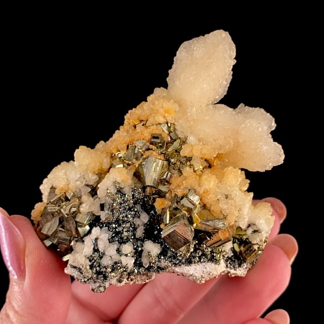 Calcite with Pyrite