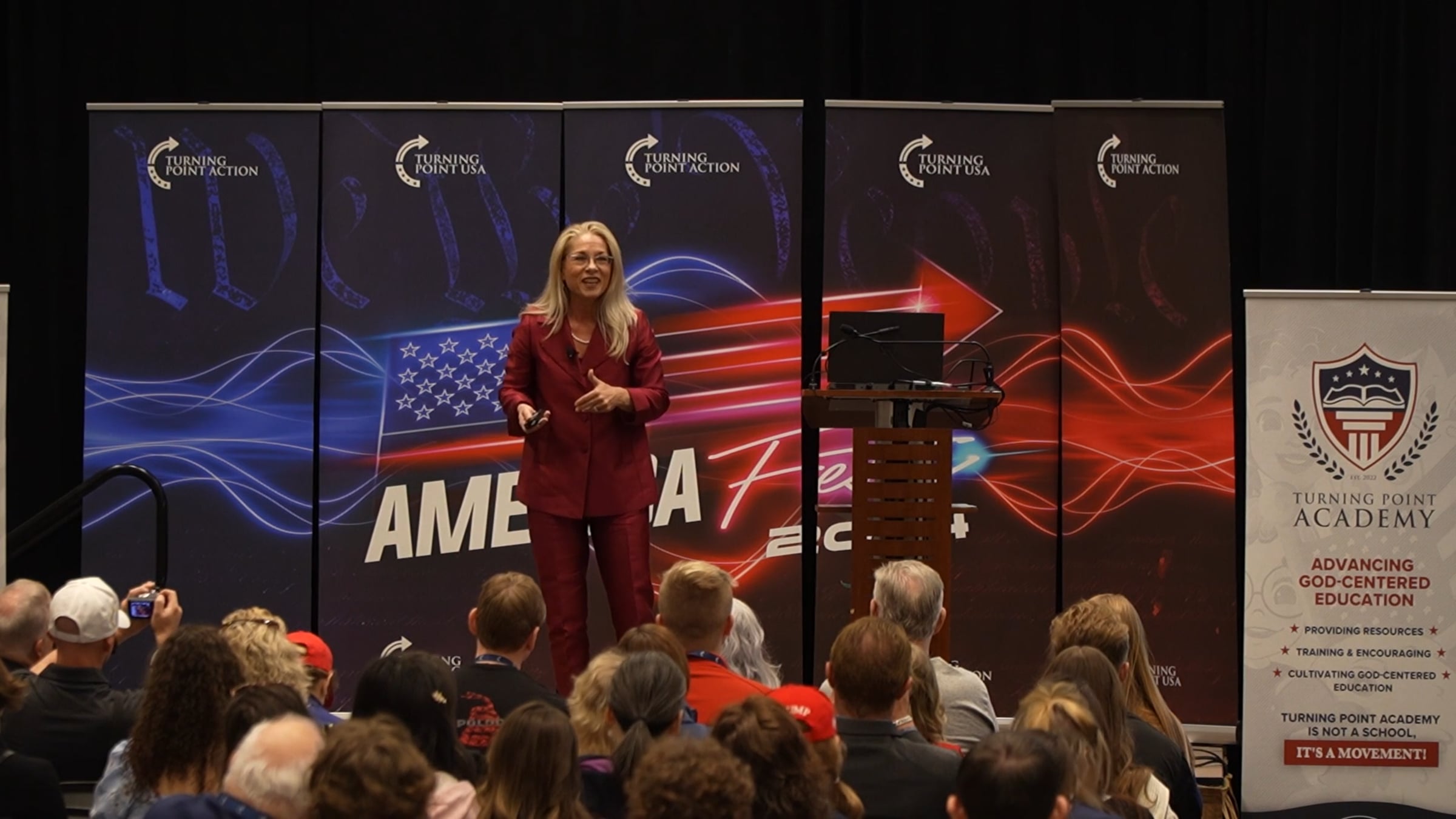 Turning Point Academy ft. Rebecca Friedrichs at AmFest 2024