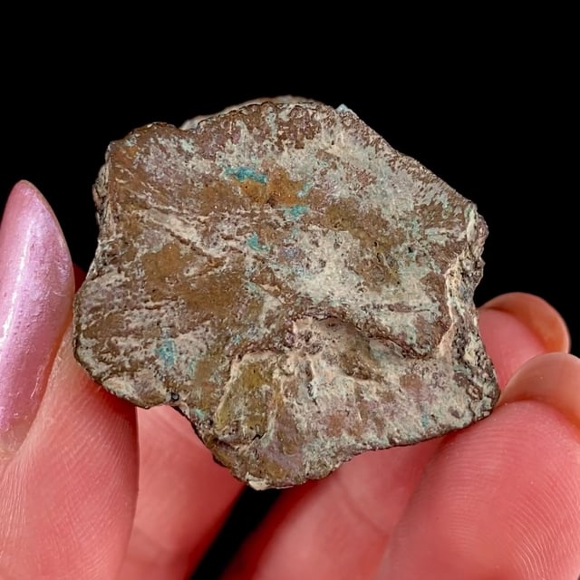 Copper pseudomorph after Aragonite (large "floater" specimen)