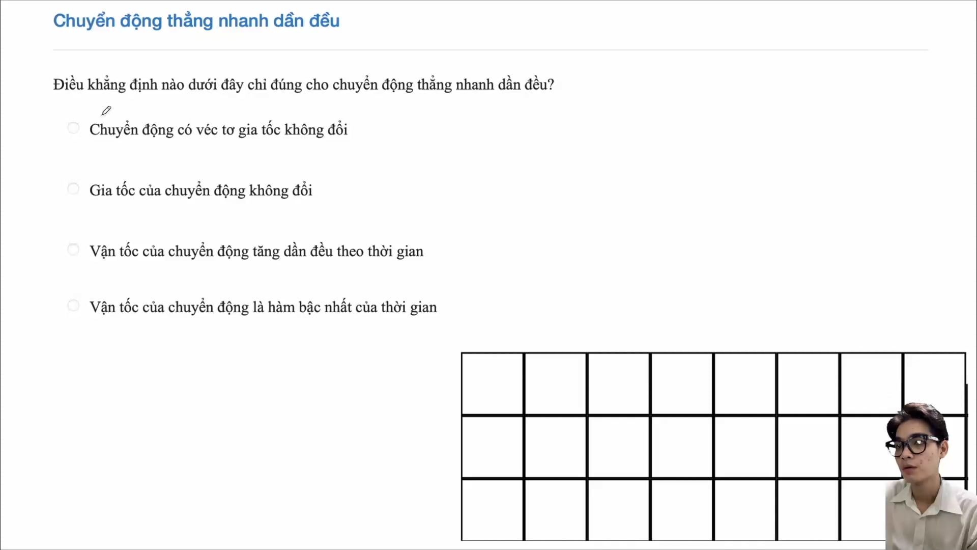 Chuyển động thẳng nhanh dần đều