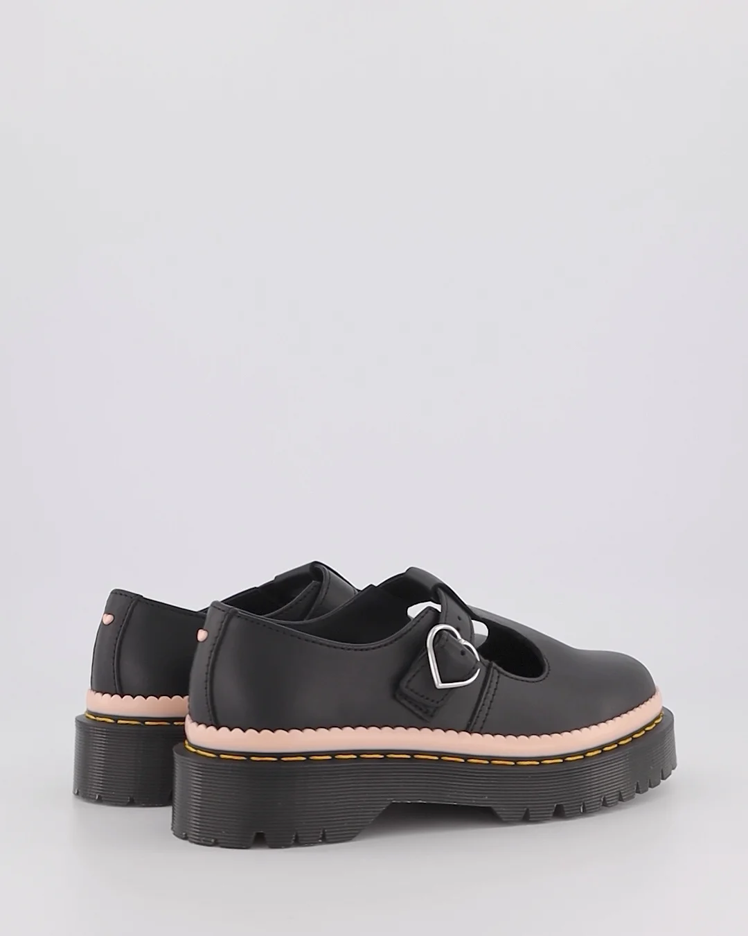 Polley Smooth Leather Mary Janes in Black | Dr. Martens