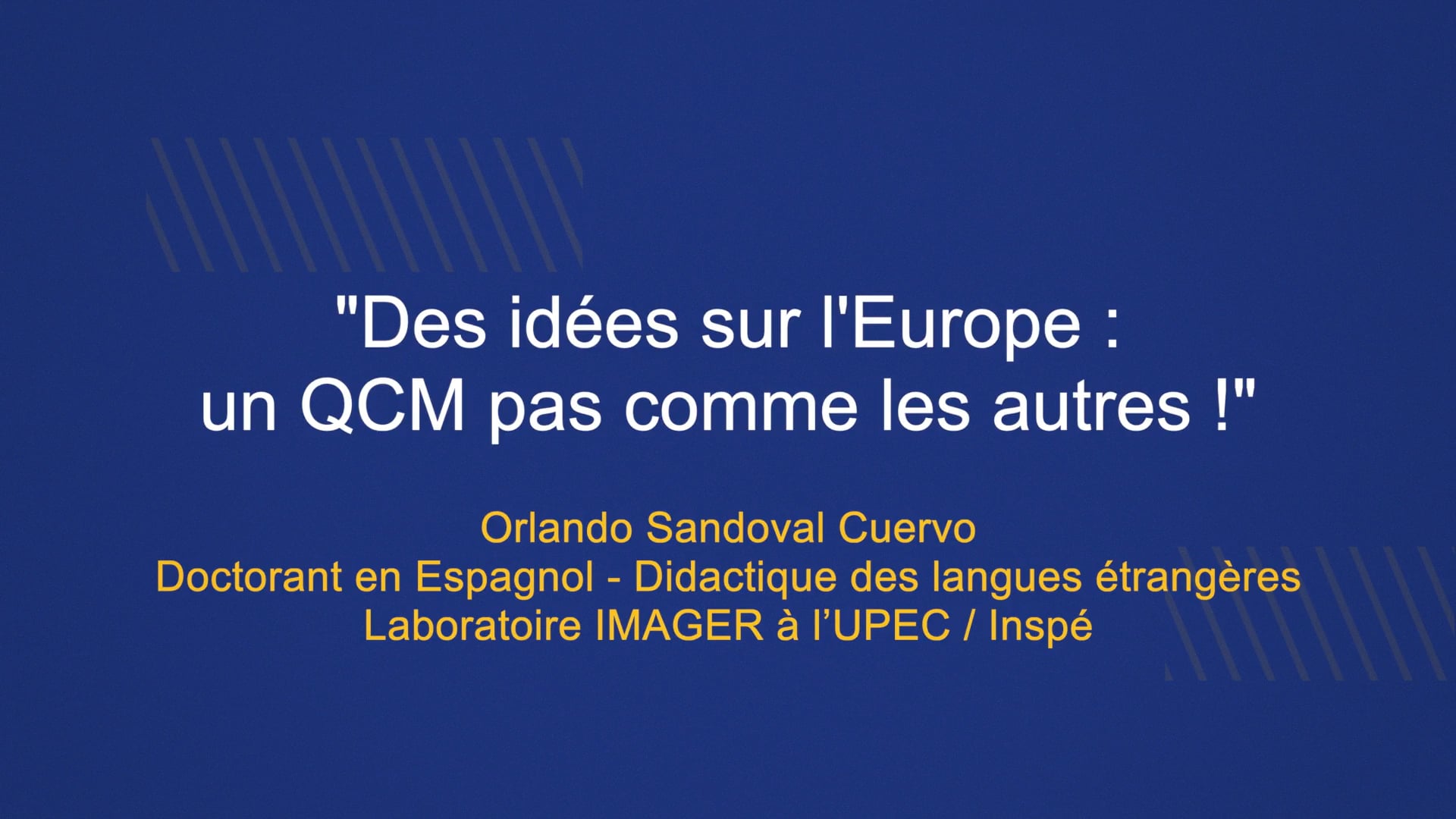 04 - "Des idées sur l'Europe : un QCM pas comme les autres !"