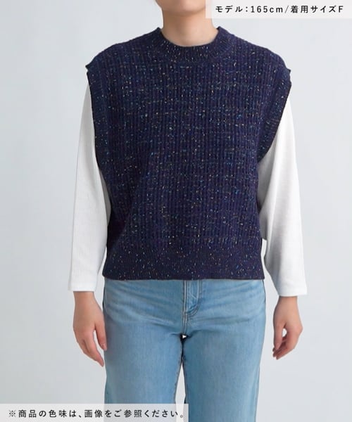 7ゲージラメツイードライクベスト | [公式]スタディオクリップ