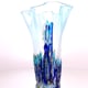 AMALFI tall light blue marine-themed vase video