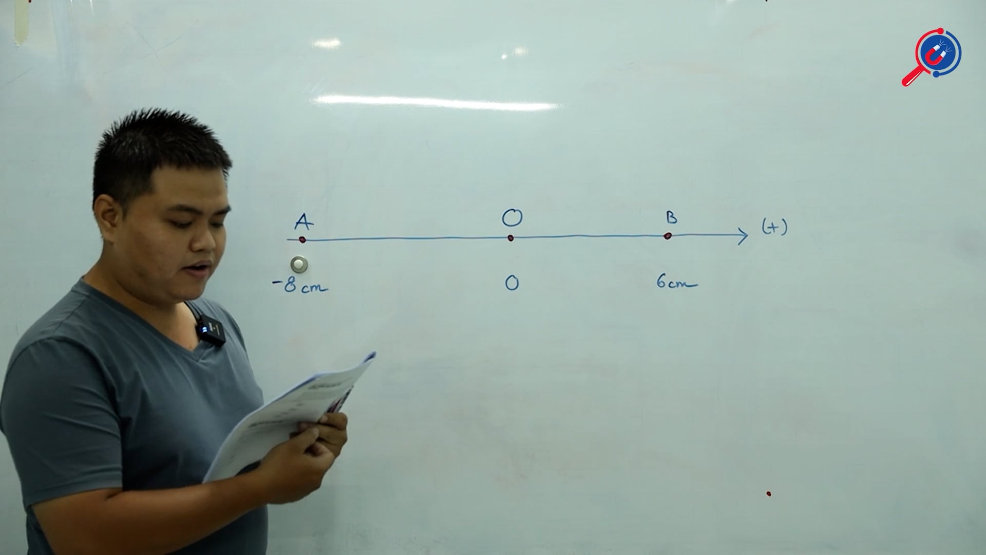Quãng đường của vật chuyển động từ B đến A