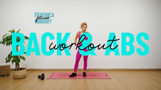 Back & ABS Workout con Pesi – Tonifica, Fortifica e Definisci 2.0 Programma di 12 settimane