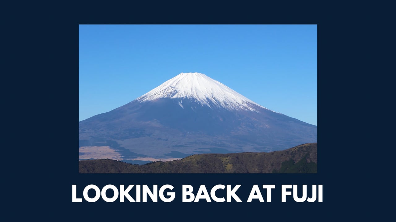Thomas Albrecht - Looking Back at Fuji