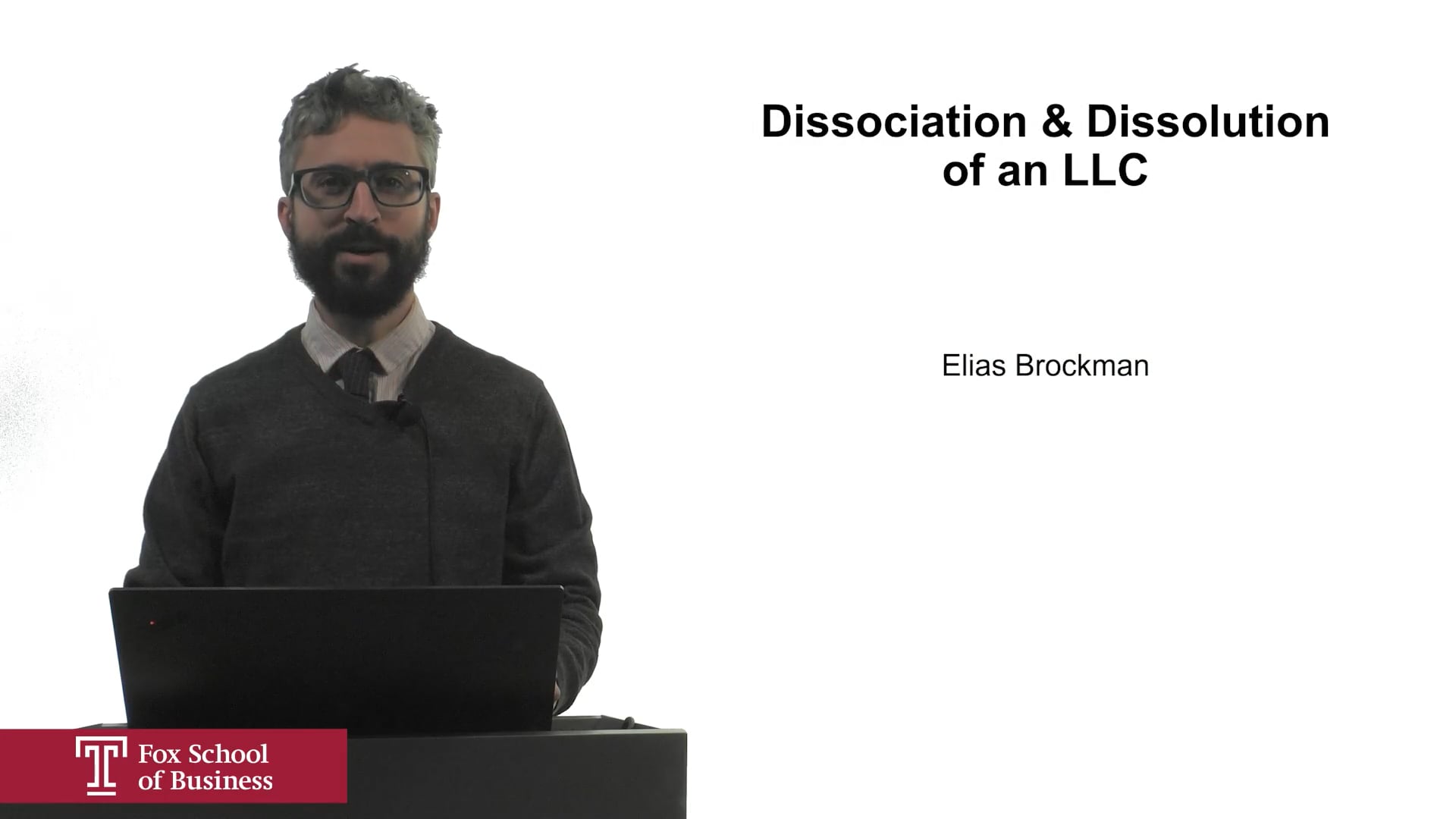Login to view Dissociation & Dissolution of an LLC