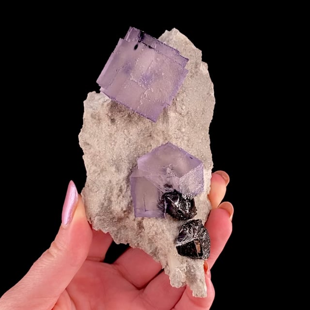 Fluorite with Sphalerite