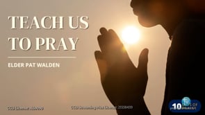 But When You Pray Episode 2: Teach Us To Pray (10 Days of Prayer)