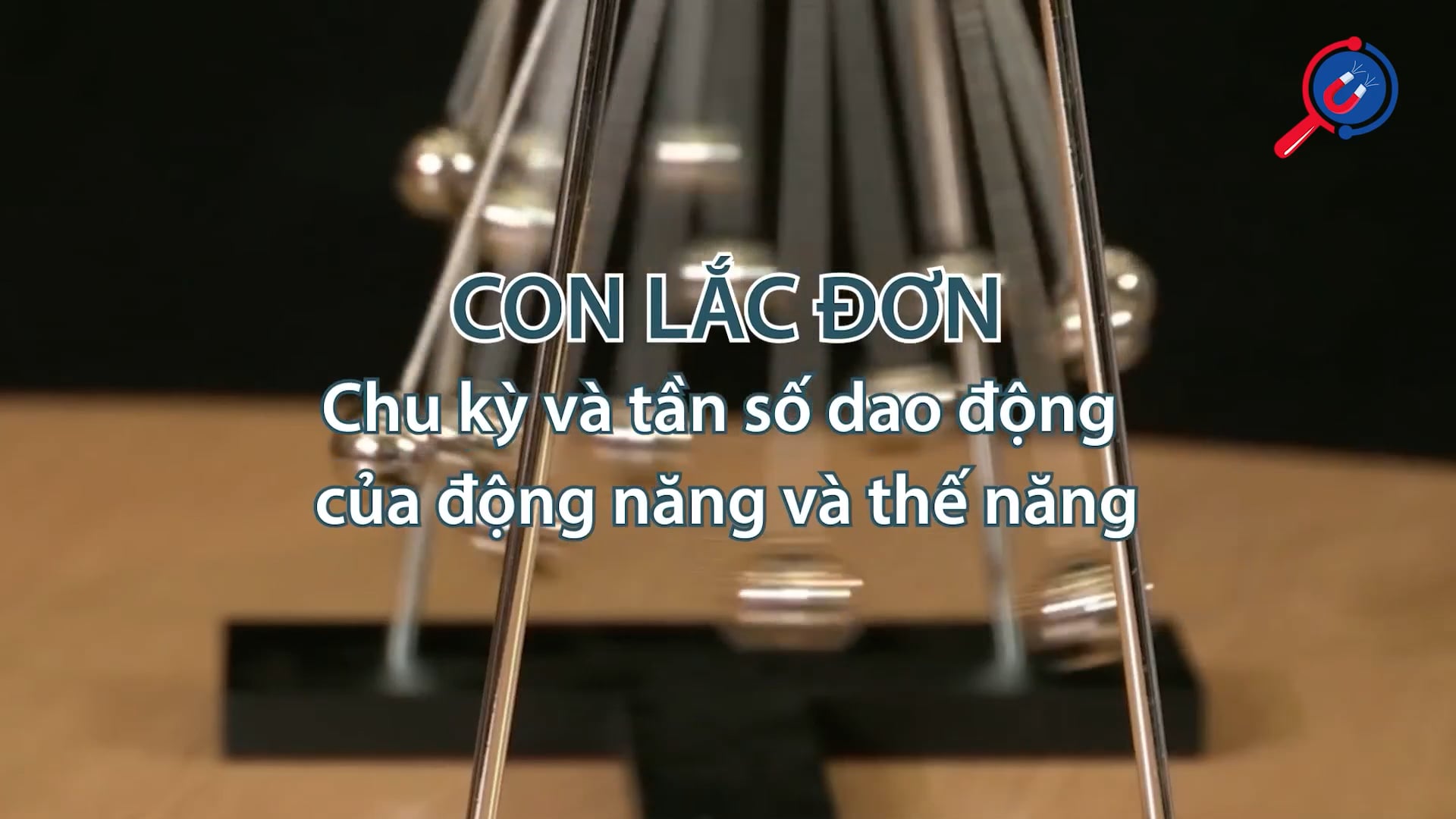 Chu kỳ và tần số của động năng, thế năng trong con lắc đơn