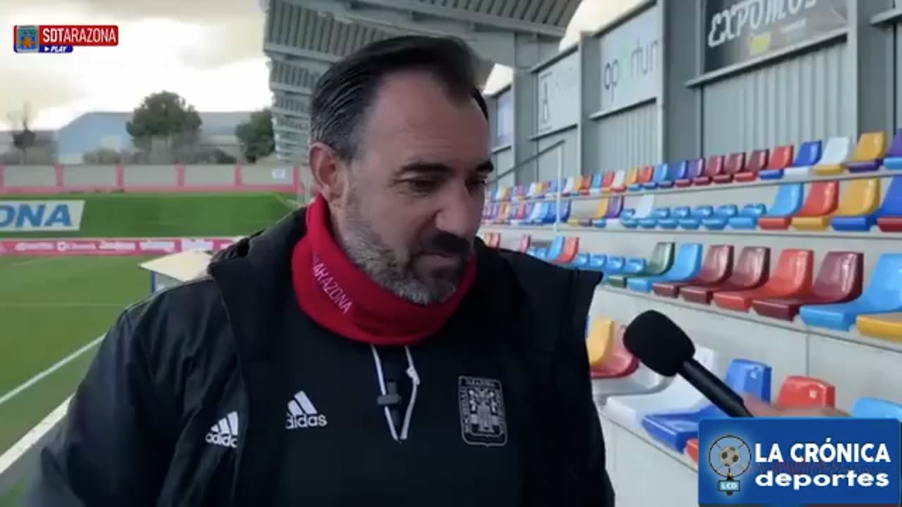 LA PREVIA / SD Tarazona - Unionistas de Salamanca / JUANMA BARRERO (Entrenador Tarazona) J19 - 1ª RFEF / Fuente: SD Tarazona