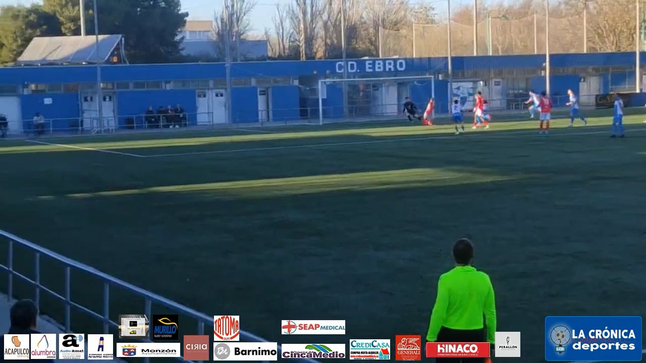 (RESUMEN y GOL) Ebro 0-1 At.Monzón Alumbra / J 17 / 3ª RFEF