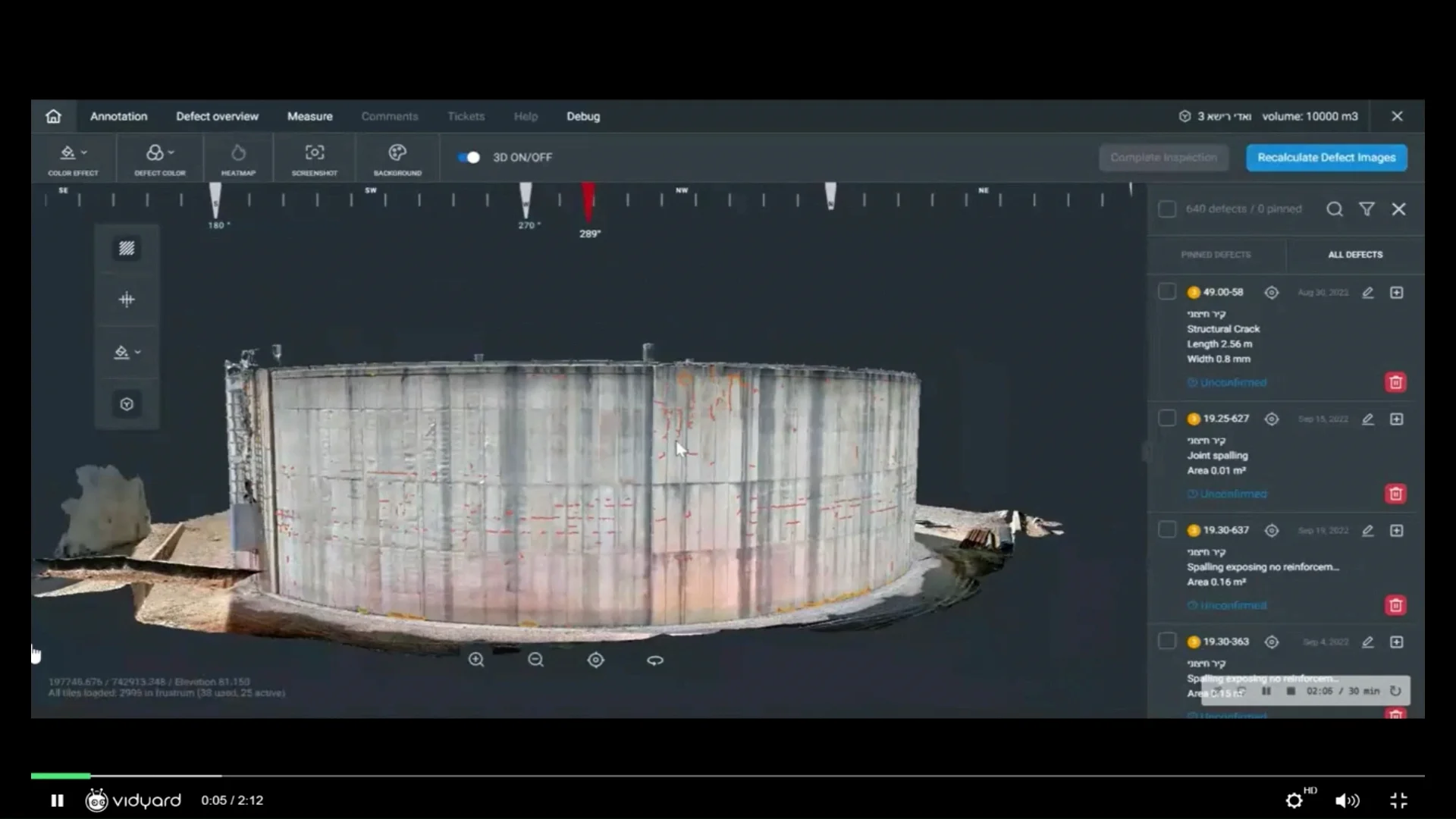 AI Digital Inspection - External Water Tank