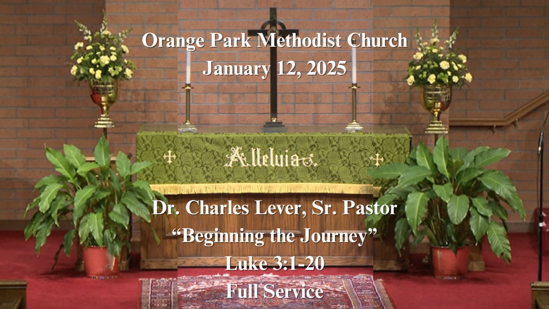 January 12, 2025 Full Service