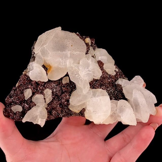 Calcite on Marcasite