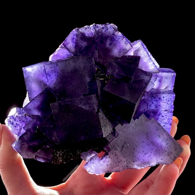 置物 Minerva Mine#1 Fluorite, Minerva No. 1 Mine, Cave-In-Rock, Hardin County