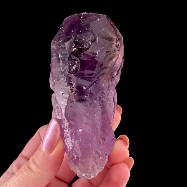 Quartz var: Ametrine (natural bi-color with a RARE ''c'' face)