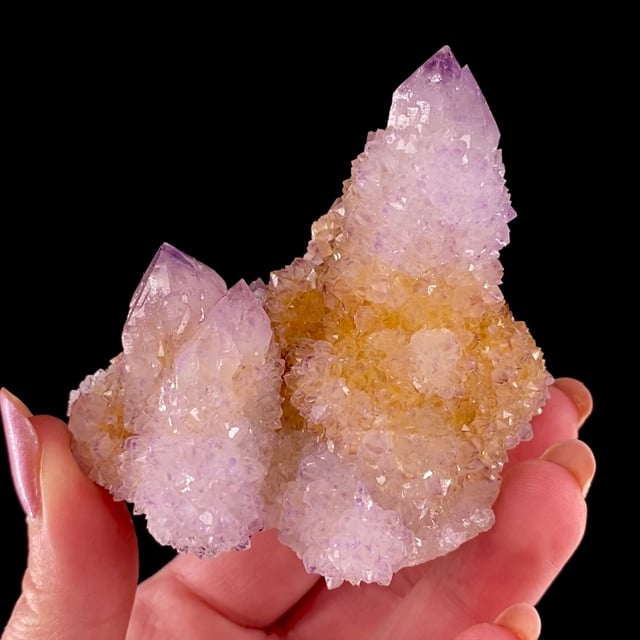 Quartz var: Amethyst (''Cactus'' Amethyst)