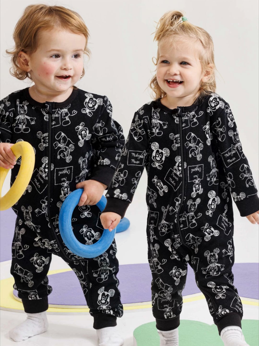 אוברול פוטר יוניסקס עם כיתוב אישי MICKEY