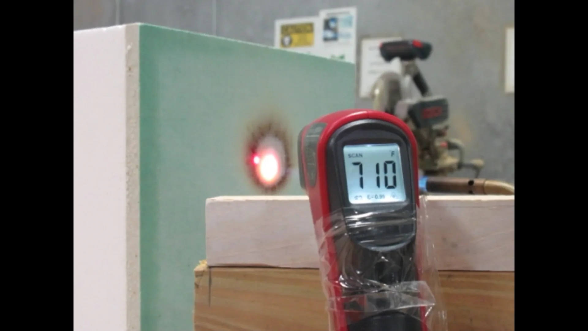 Innova Panel Fire Test