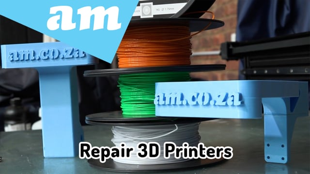 Repair 3D Printers by Printing Spare Parts Yourself and Where to Download Parts Designs