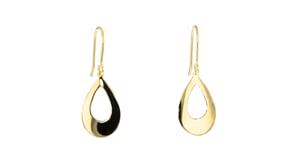 10kt Yellow Gold Teardrop Earrings