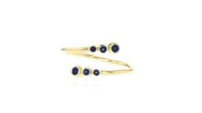 .20 ct. t.w. Sapphire Bypass Ring in 10kt Yellow Gold
