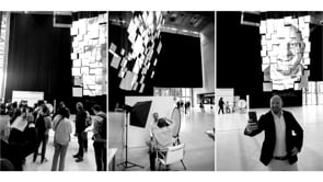 drupa 2024 x amd: Interaktive Kunstinstalltion