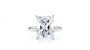 7.50 Carat CZ Ring in Sterling Silver