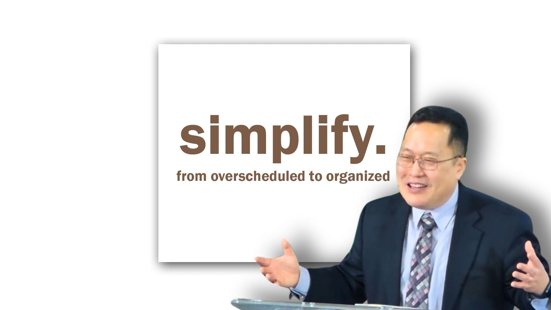 From Overscheduled to Organized