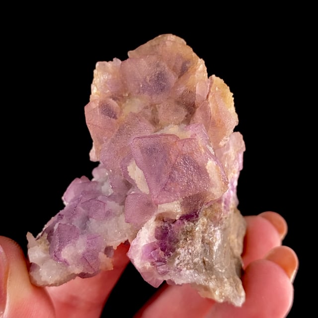 Fluorite with Quartz