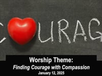 Worship for January 12, 2025