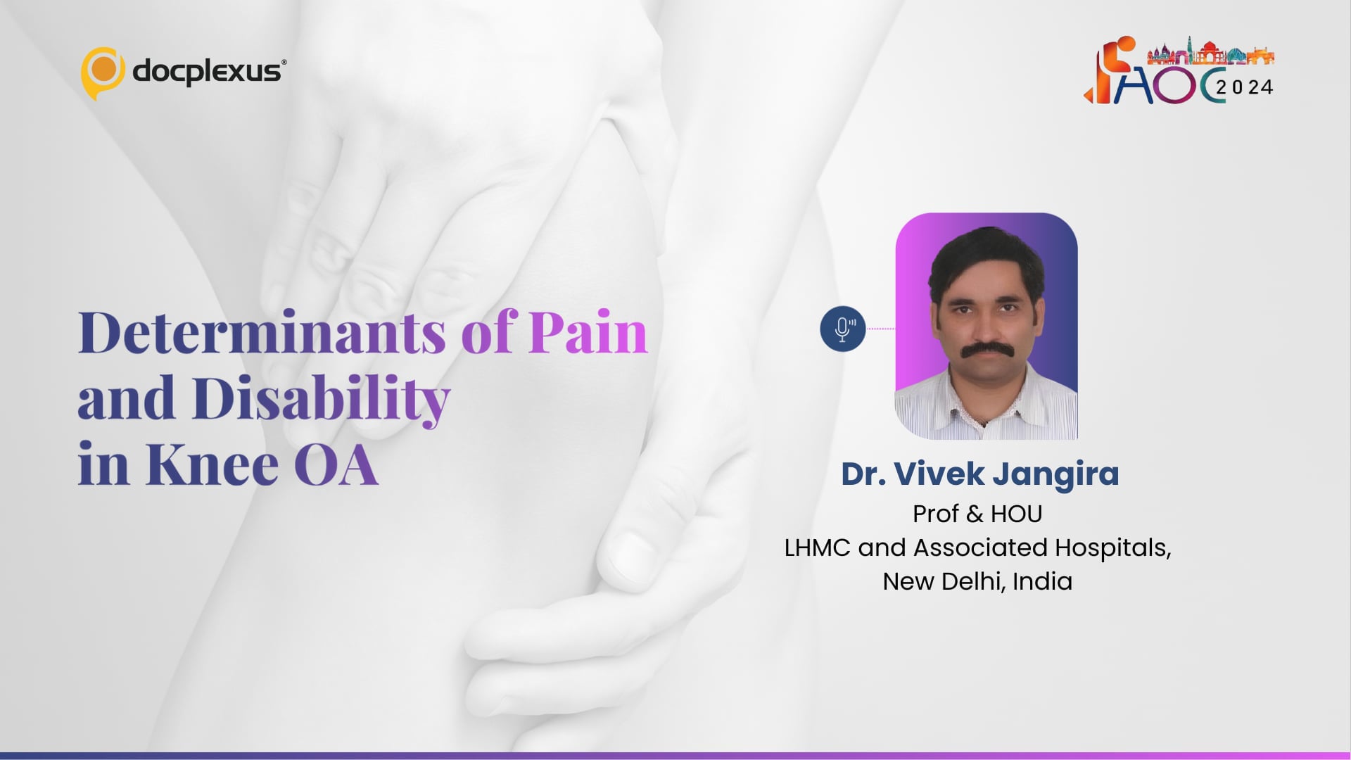 Determinants of Pain and Disability in Knee OA