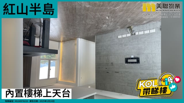 內置樓梯上天台