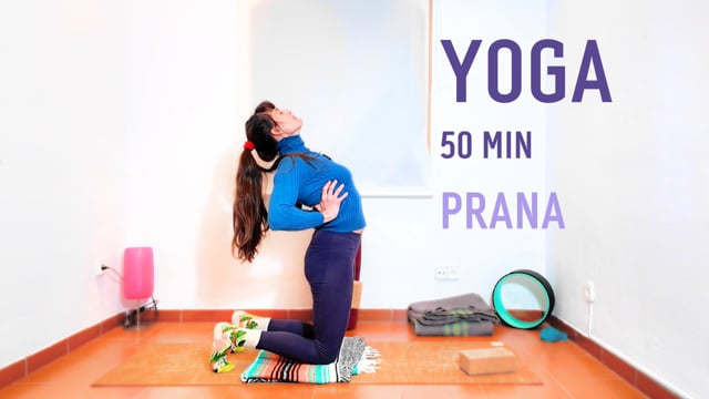 Yoga para aumentar la energía vital Prana 50 min