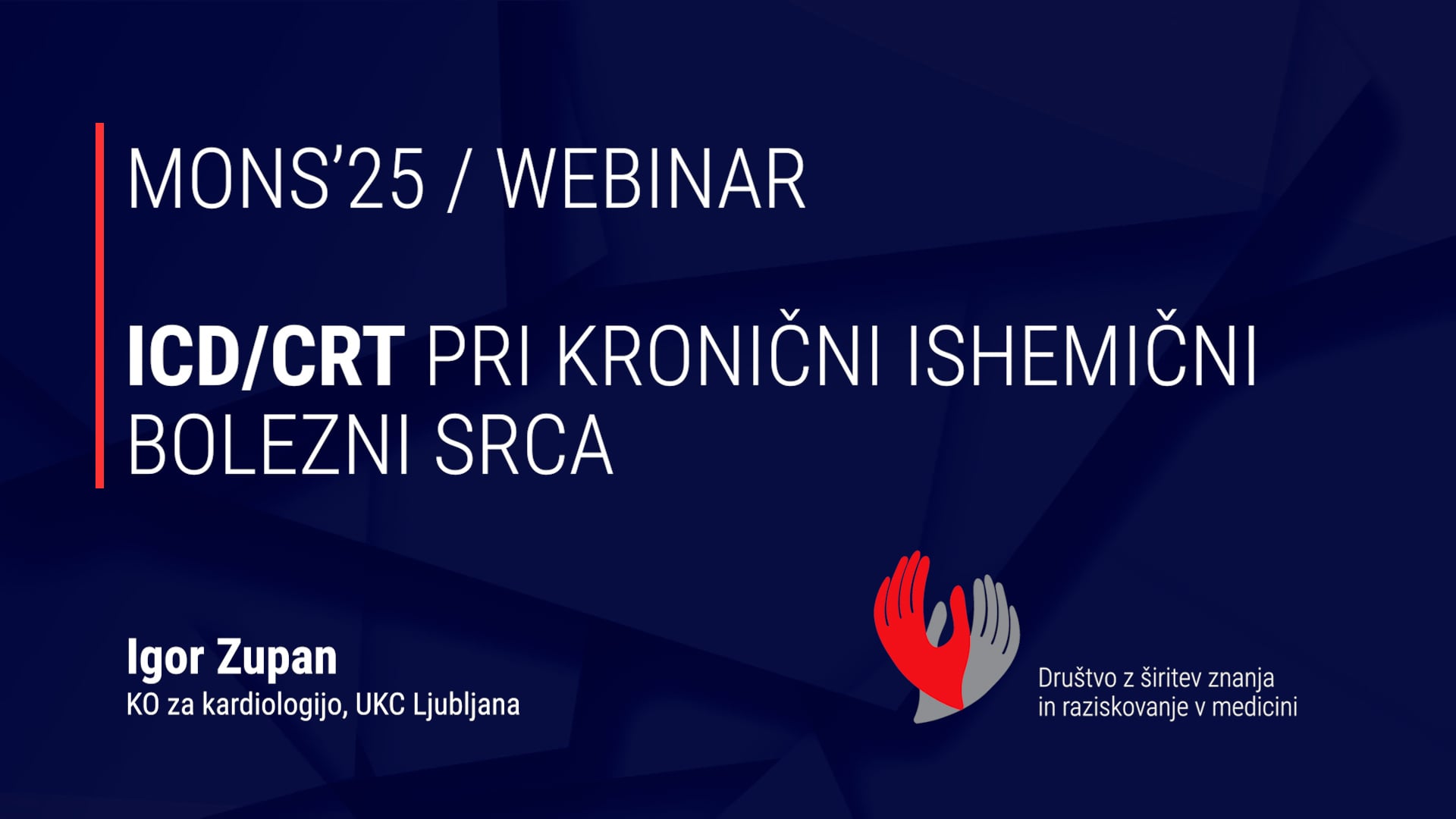 ICD/CRT pri kronični ishemični bolezni srca