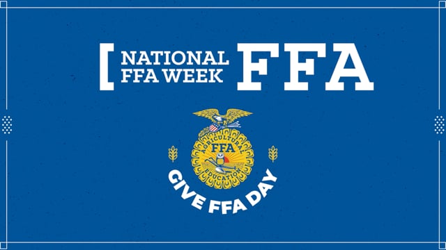 Thursday | Give FFA Day