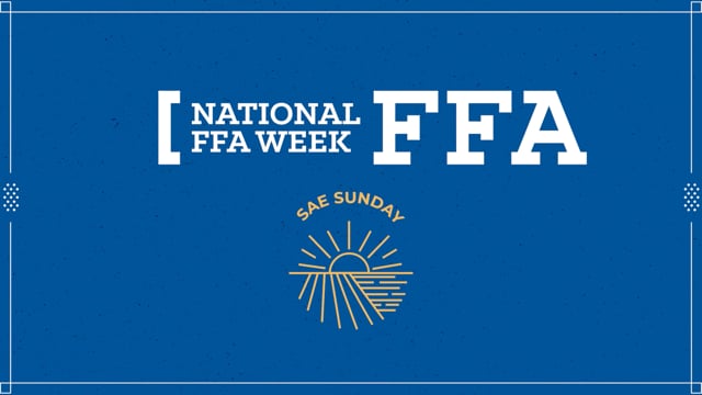 Sunday | SAE Sunday