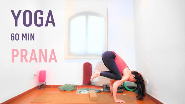 Yoga para aumentar la energía vital Prana 60 min