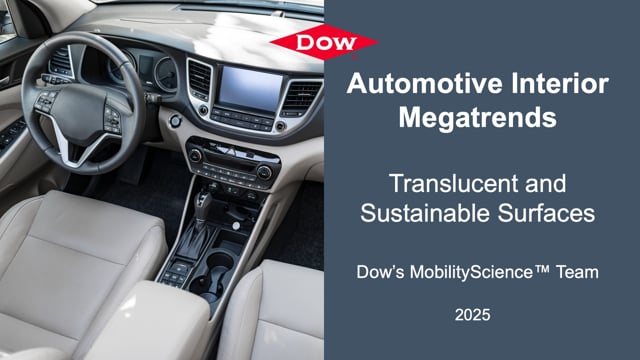 Automotive interiors megatrends – translucent and sustainable surfaces