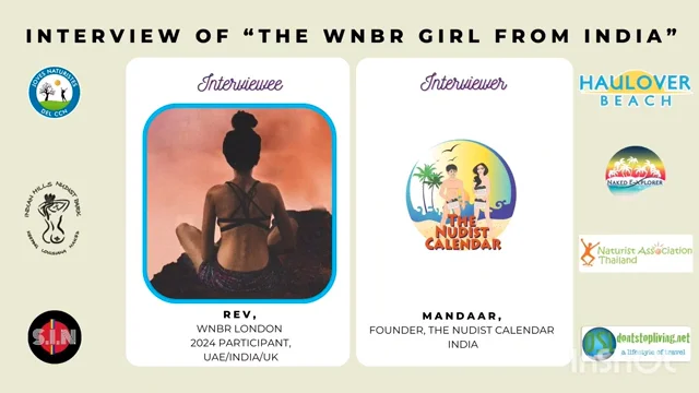 Interview of Rev, WNBR Girl from India | The Nudist Calendar