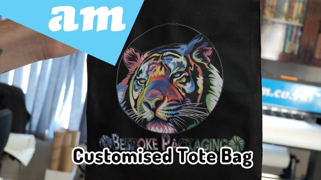 Tote Bag Customised with DTF Printing for Full Colour Branding Result, Step by Step Guide