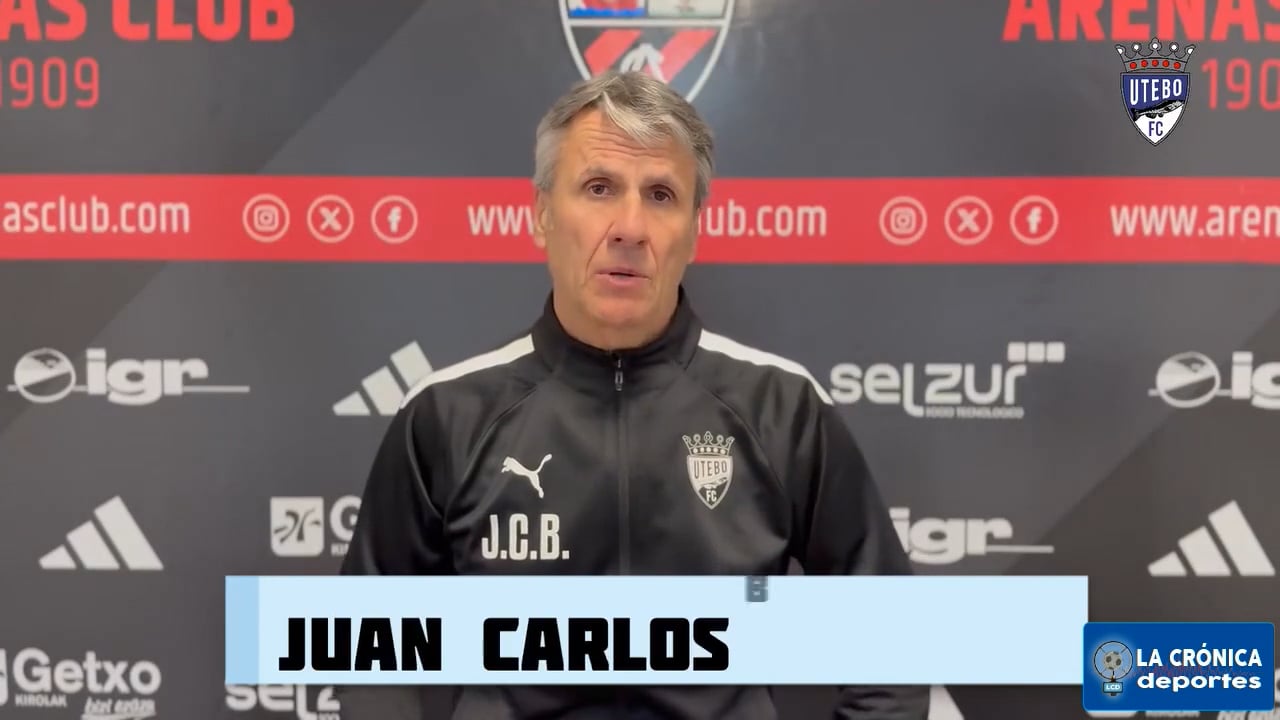 JUAN CARLOS BELTRÁN (Entrenador Utebo) Arenas de Getxo 0-0 Utebo FC / Jor. 18 - Segunda Rfef / Gr 2