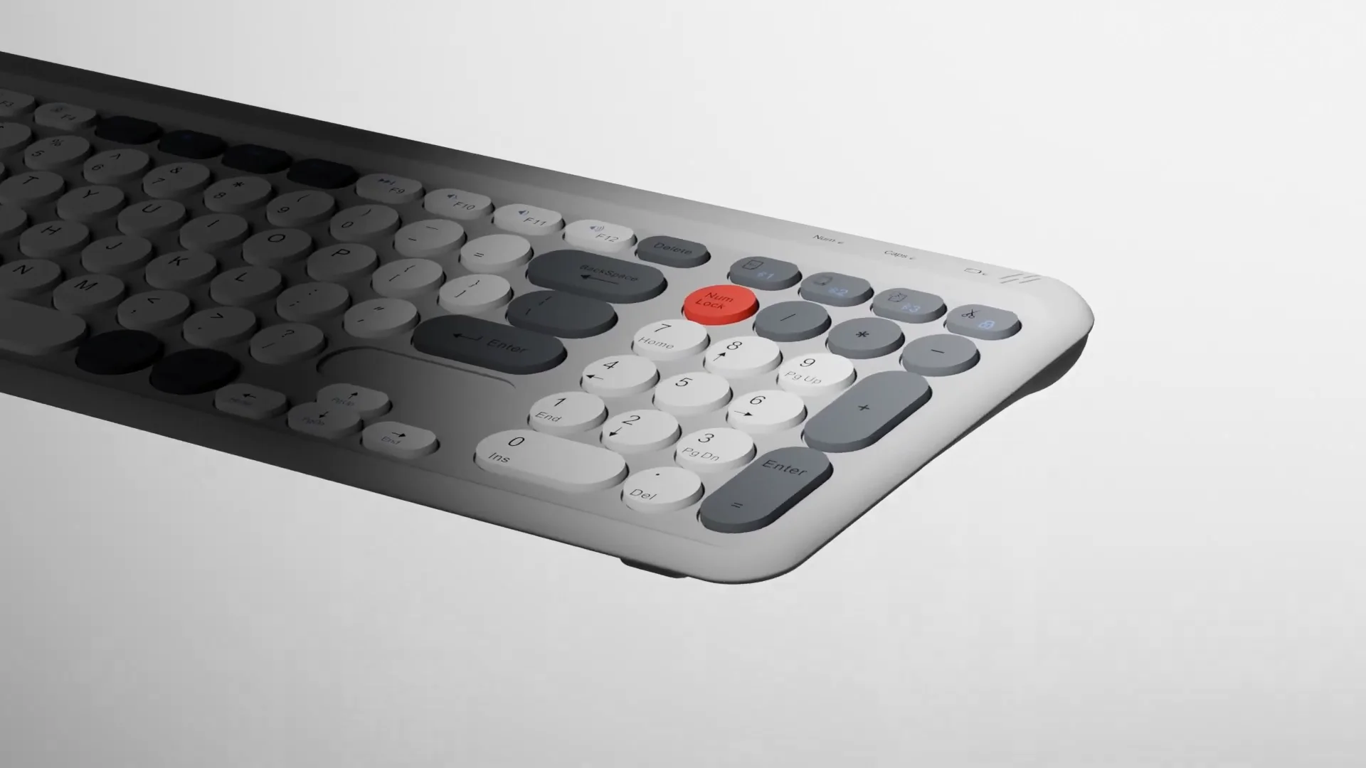 3個 Smart Keyboard ZK25: 3 in 1 Wireless Keyboard with 2.4G & BT 5.2